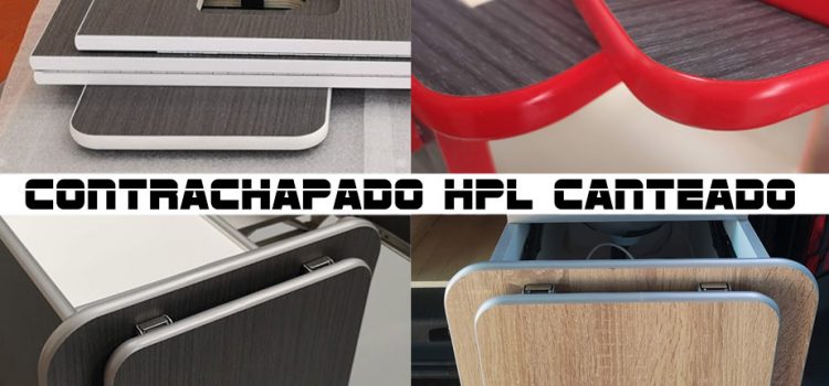 Contrachapado HPL con canto